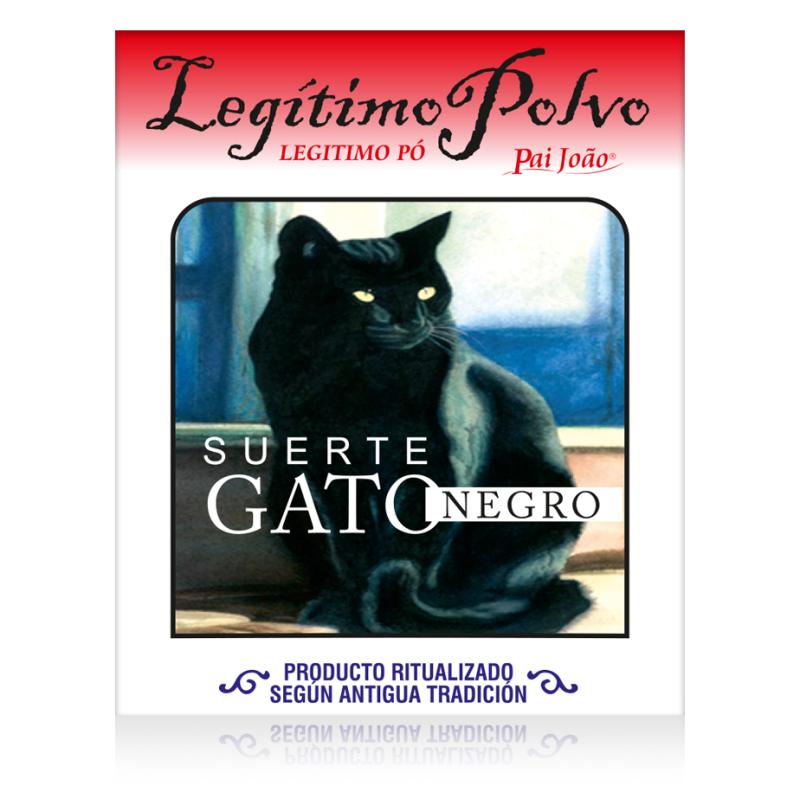 POLVO Gato Negro (Suerte)