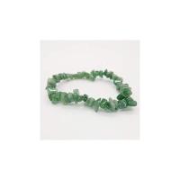 Pulsera Piedra Semipreciosa Cuarzo Verde (Elastica)