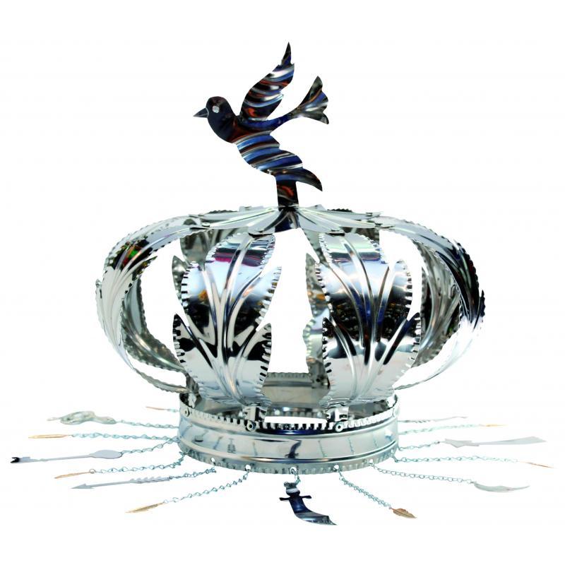 Sant. Corona Obatala Metal c/ Herram. 19 x 28 cm