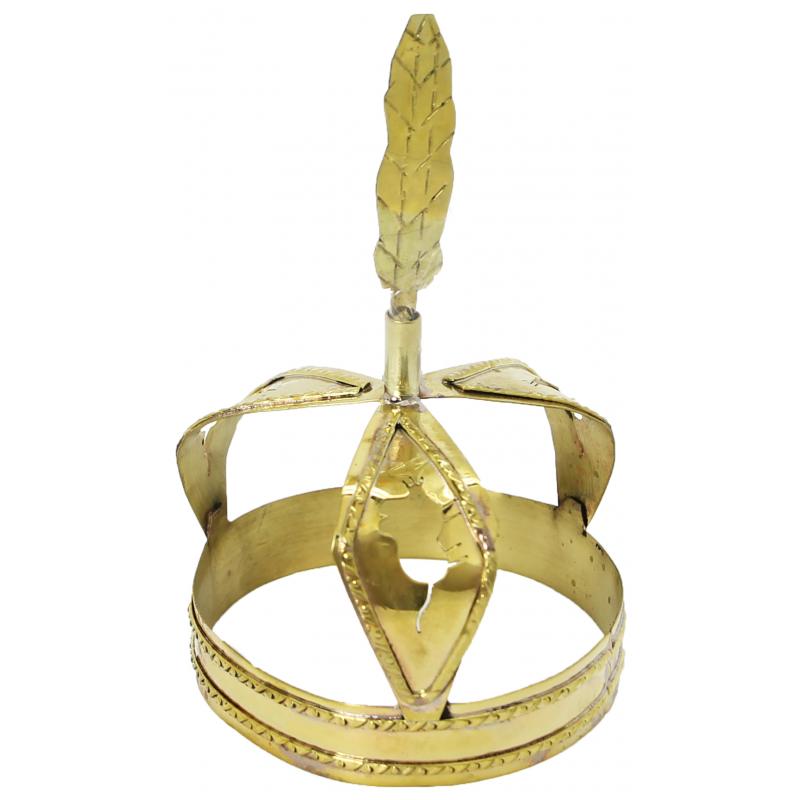 Sant. Corona Dorada Pluma Pequeña 6 x 10