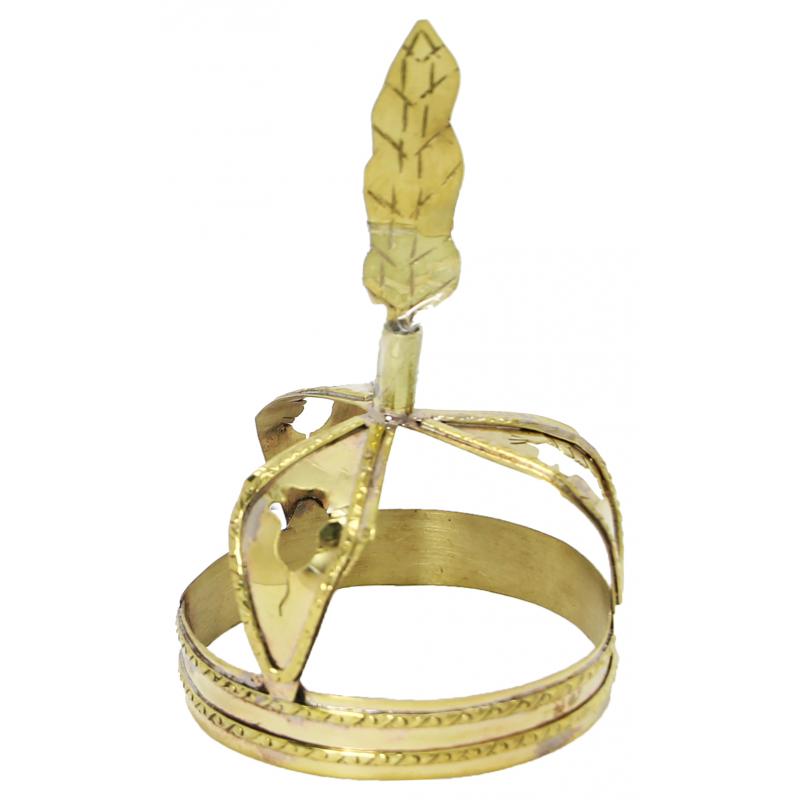 Sant. Corona Dorada Pluma Mediana 8 x 12