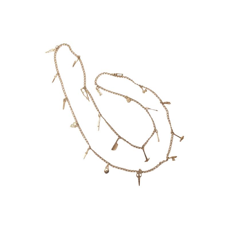 Collar Santeria Metal Achaba 60 cm (Herramientas Grandes) 2019