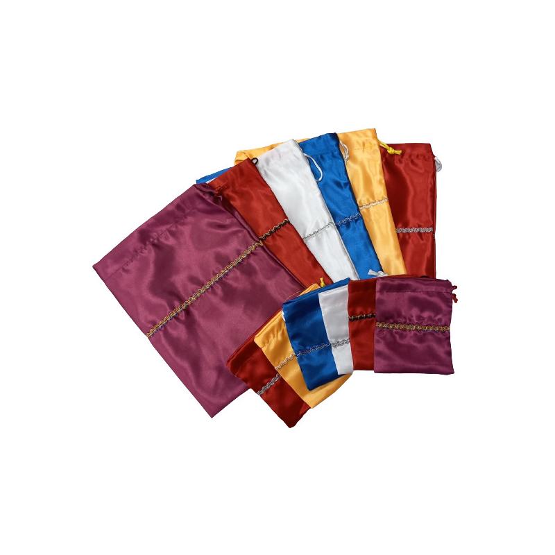 Sant. Pack de bolsas satinadas para Orishas ( 6 grandes/6 pequeñas)