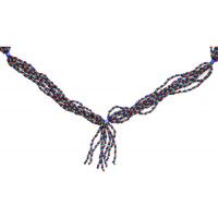 Collar Santeria Mazo Yemanja Ibu Agana (Simple) (140 a 160 cm)