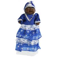 Muñeca Orisha Yemanja 16 cm. Bebe mini (Sin Accesorios)