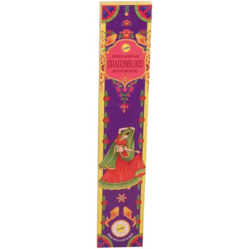 Incienso Indian Heritage DragonBlood-Sangre de Drago (15 g) (Sree Vani)  (P12)
