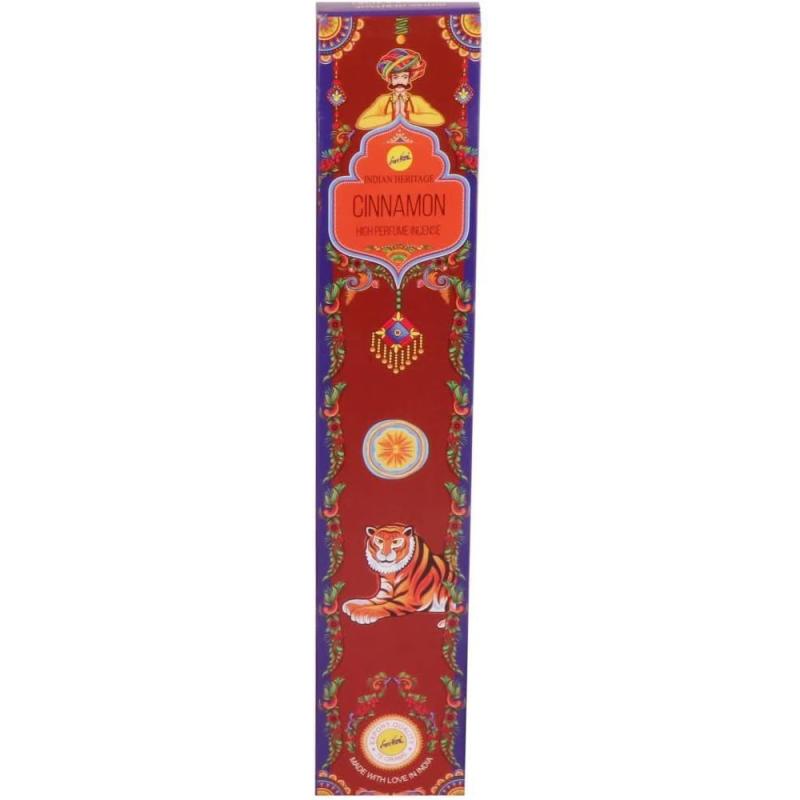 Incienso Indian Heritage Cinnamon-Canela (15 g) (Sree Vani) (P12)