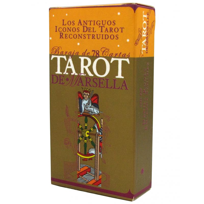 Tarot coleccion Marsella - Iconos Antiguos Reconstruidos - Daniel Rodes y Encarna Sanchez (FR) (Instrucciones EN, FR, ES) (Le Mat)