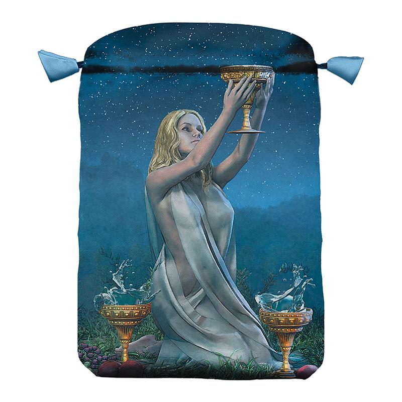 Bolsa Tarot Viceversa - Seda 23 x 16 cm (azul)