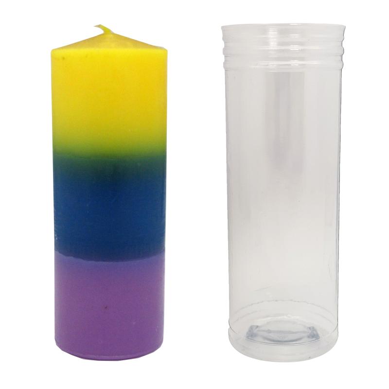 Velon 3 colores 15 x 5,5 cm Amarillo-Azul-Morado 6 dias