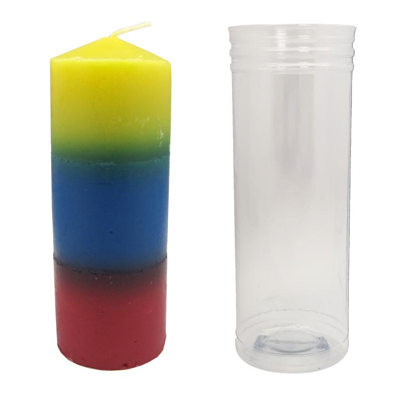 Velon 3 colores 15 x 5,5 cm Amarillo-Azul-Rojo 6 dias