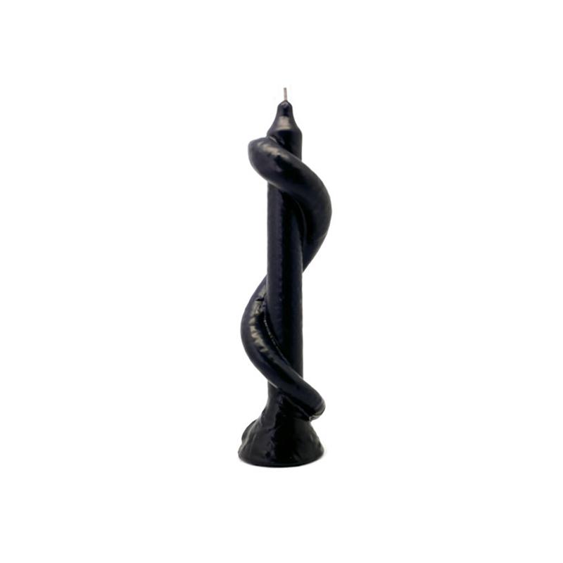 Vela Forma Serpiente 20 cm (Negro)