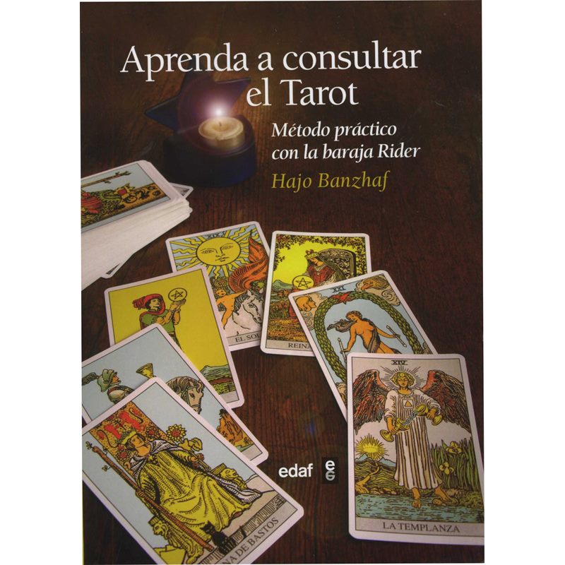 Libro Aprenda a Consultar el Tarot Rider - Hajo Banzhaf (Edaf)