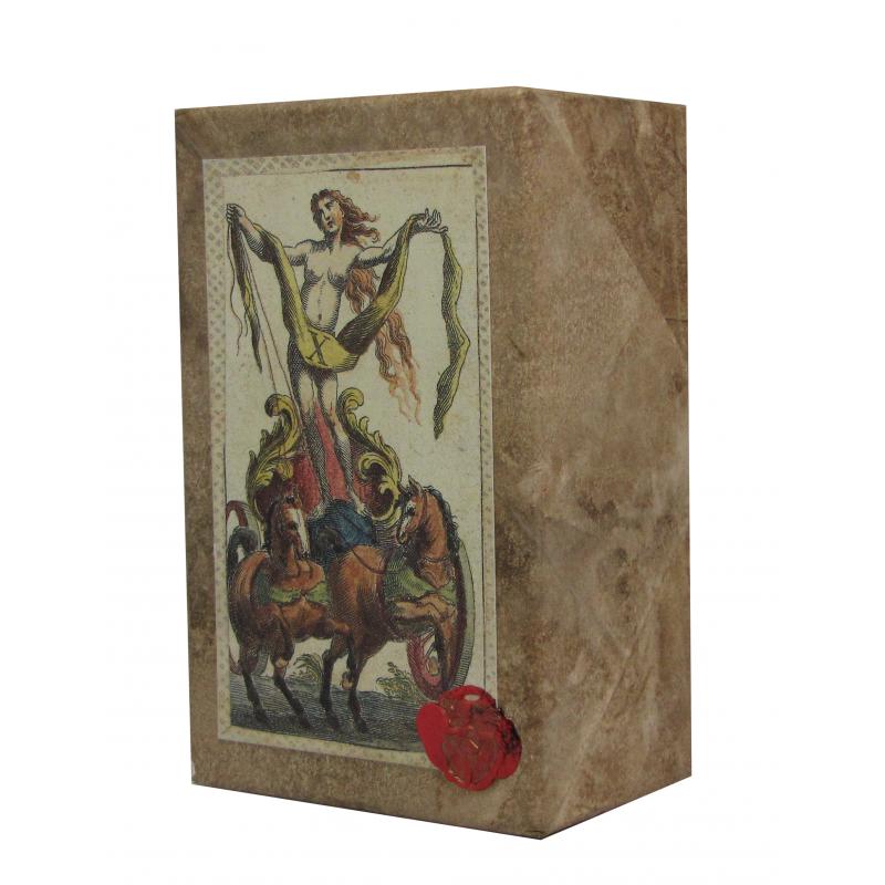 Tarot coleccion Minchiate Fiorentine Etruria 1725 (IT) (Numerado 2000) (97 Cartas en caja) ((Meneghello) (1994) (FT) 07/17