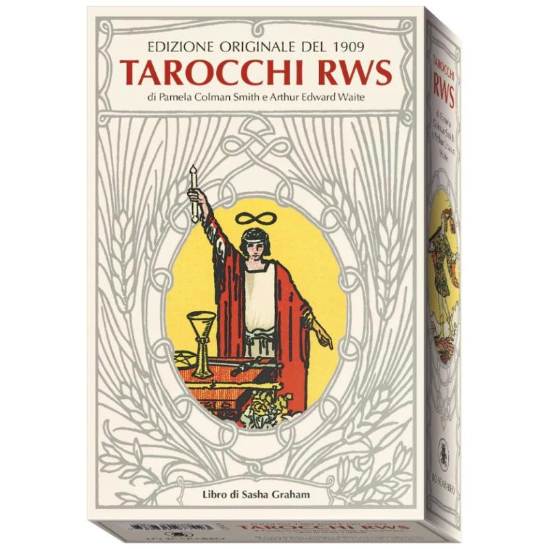 Libro Tarot RWS (Edicion Española) - Sasha Graham Arthur E Waite Pamela Colman Smith - Lo Scarabeo