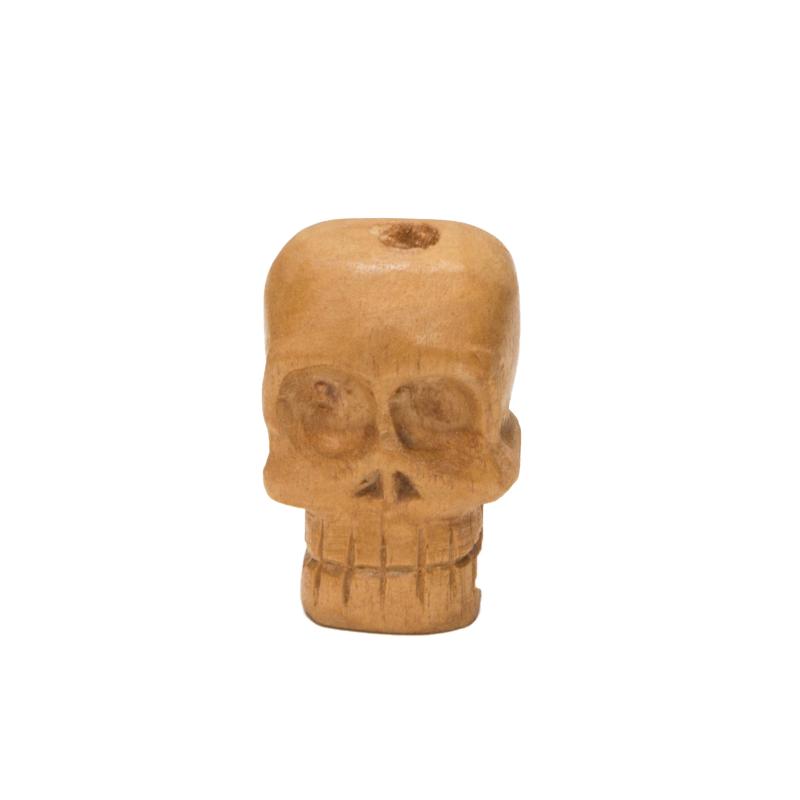 Sant. Cabeza Calavera Madera 7 cm (Premium)