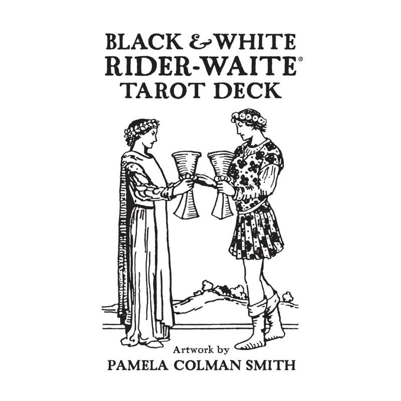 Tarot Black And White Rider-Waite Tarot Deck - Jody Boginski Barbessi - Pamela Colman Smith - US Games Systems