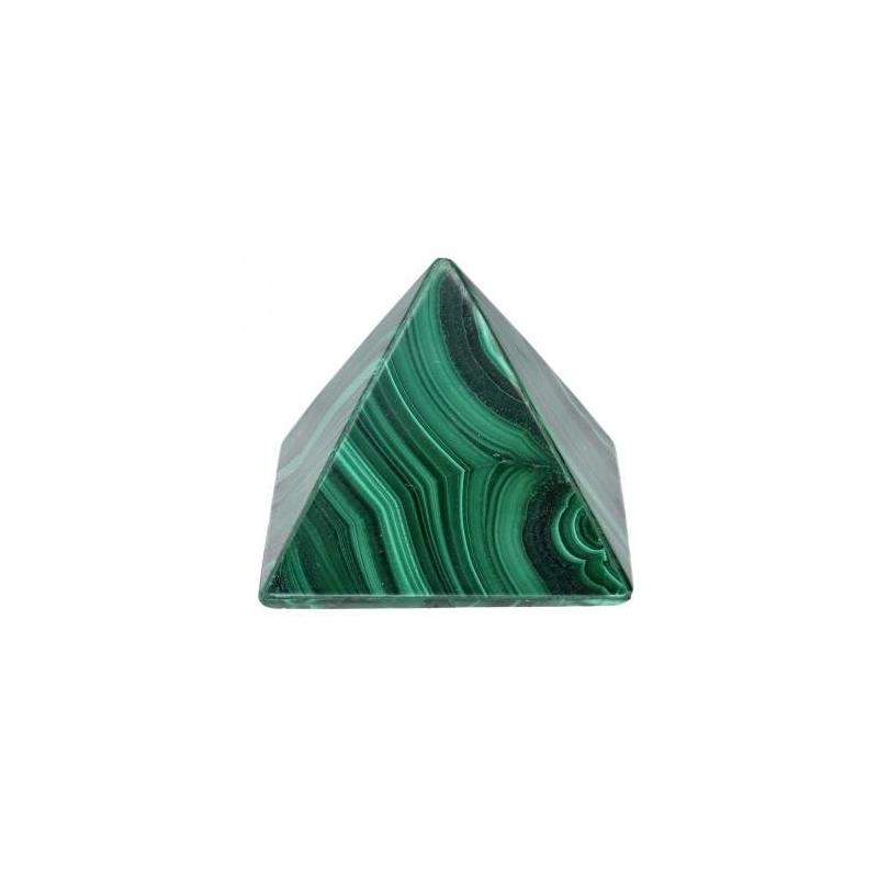 Piramide Malaquita 38 x 38 mm.