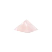 Piramide Cuarzo Rosa 38 x 38 mm.