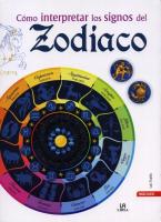 LIBRO Zodiaco (Como Interpretar los signos..,) (Luis Trujill...