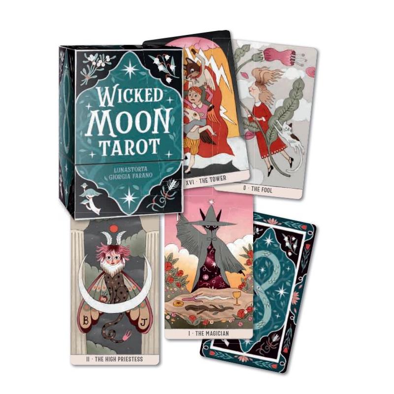 Tarot Wicked Moon Tarot (EN) (2025) -Lunastorta y Giorgia Farano - Lo Scarabeo