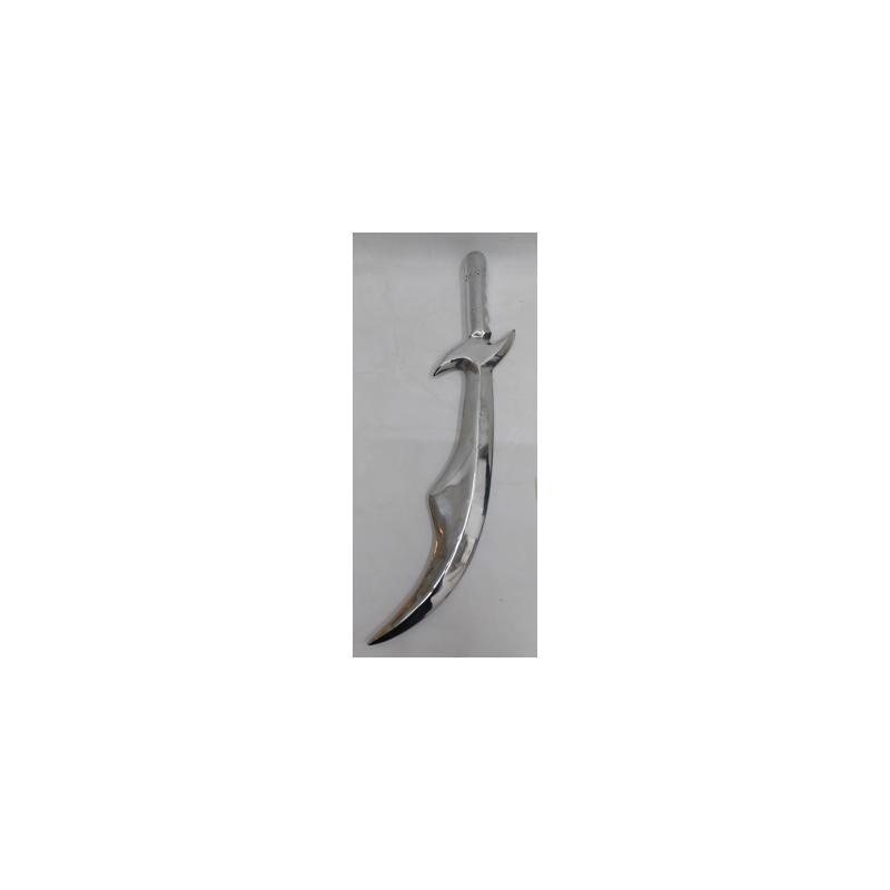 Sant. Cimitarra Metal Grande 49 x 12 cm aprox.