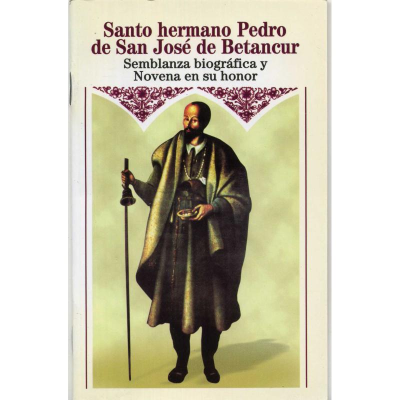 Novena Santo hermano Pedro de San Jose de Betancur (Portada a Color)