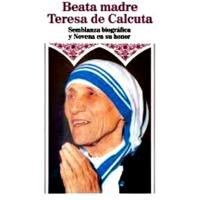 Novena Beata madre Teresa de Calcuta (Portada a Color)