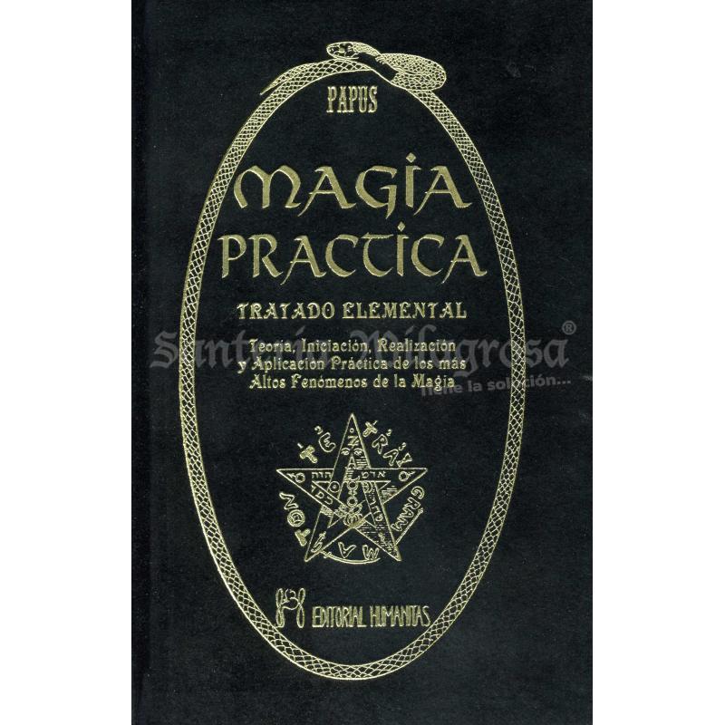 LIBRO Magia Practica (Tratado Elemental...) (Papus) (Terciopelo)