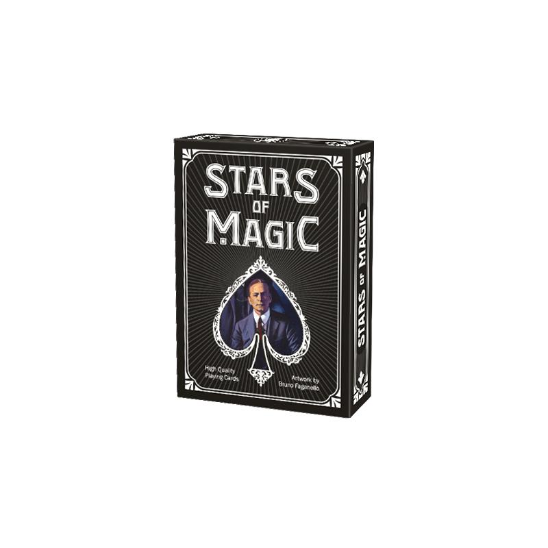 Cartas Poker Star of Magic - Black Edition(54 Cartas Juego - Playing Card) (Lo Scarabeo)