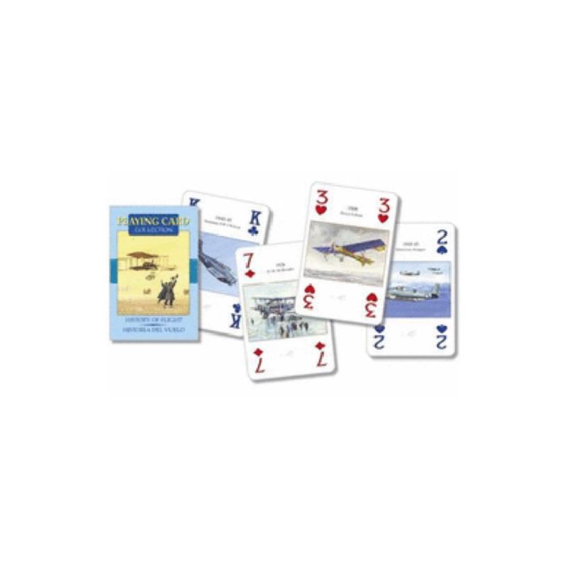 Cartas Historia del Vuelo (54 Cartas Juego - Playing Card) (Lo Scarabeo)