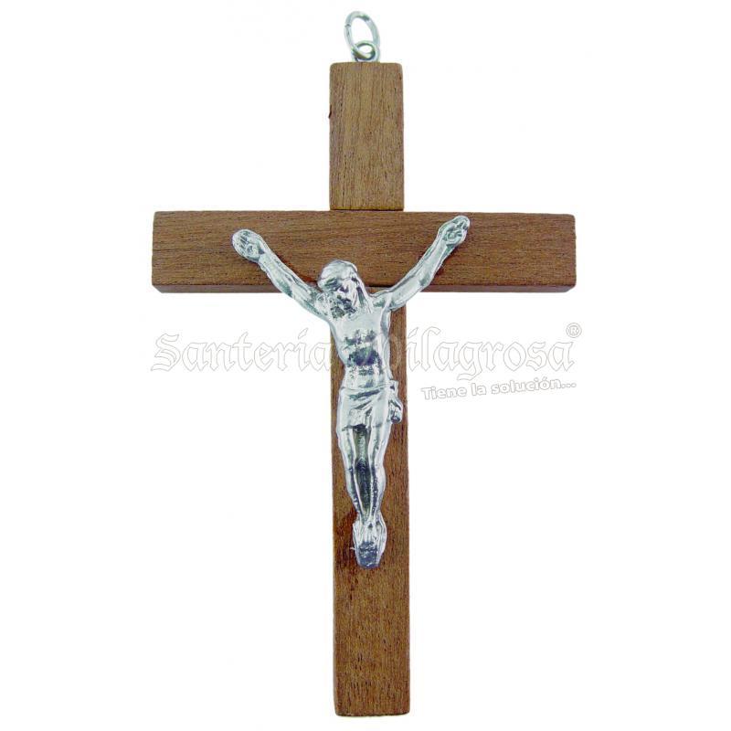 Cruz Madera c/ Cristo 9 cm