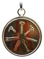 Amuleto 7 Herramientas con Tetragramaton 2.5 cm (Talisman Co...