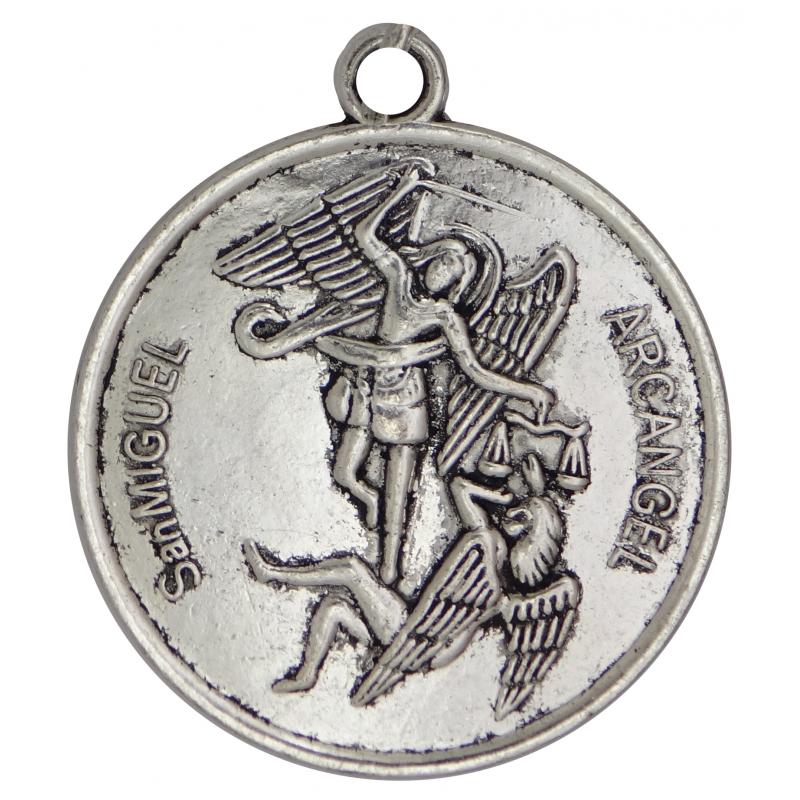 Amuleto Arcangel San Miguel con Tetragramaton 03,5 cm (con Oracion) (HAS)