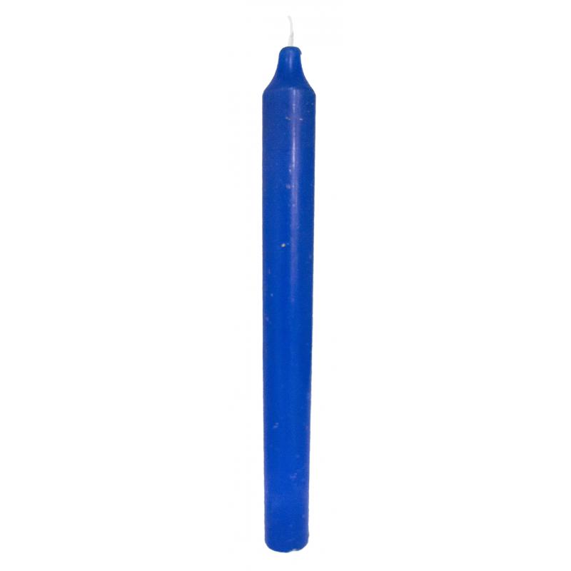 Vela Bujia Azul 20 x 2 cm (P25)