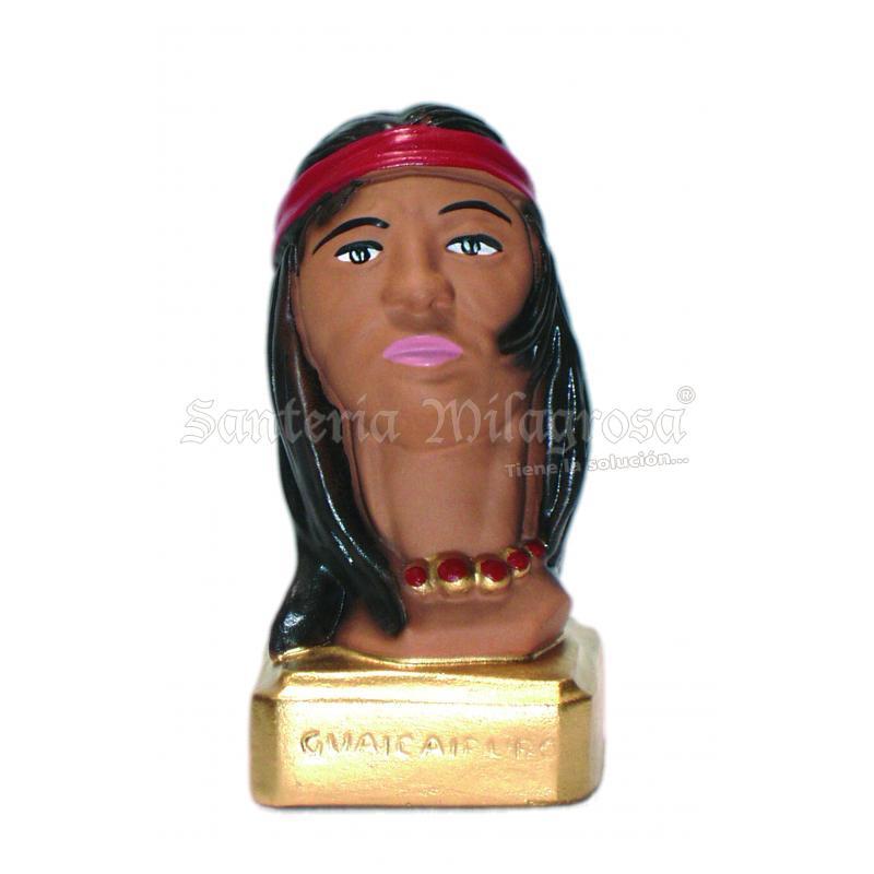Imagen busto del cacique Guacaipuro / Guaicaipuro 11 cm