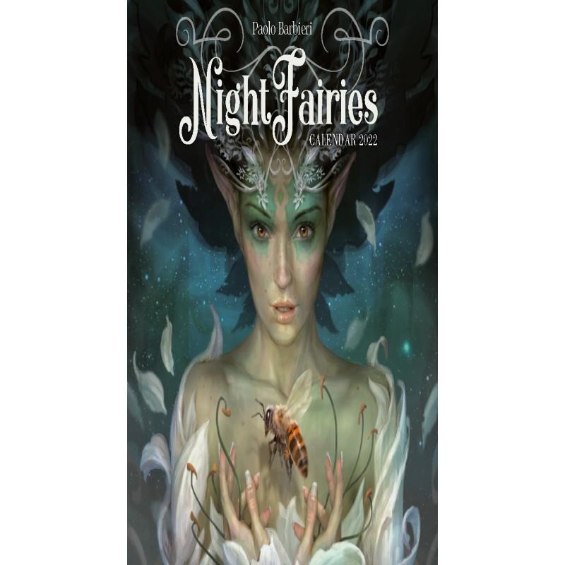 Calendario Night Fairies 2022 (SCA) Ilustraciones de Paolo Barbieri 30 x 30 cm (HAS)