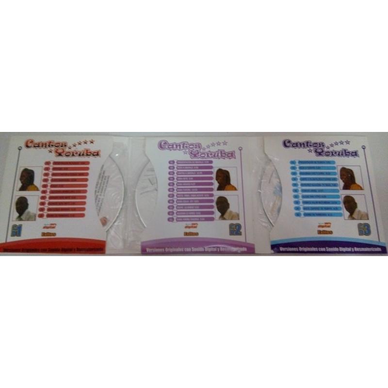 CD Eleggua, Obatala, Yemaya (Contiene 3 Cd)