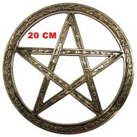 Adorno Simbolo Pentagrama Cobre 20 cm