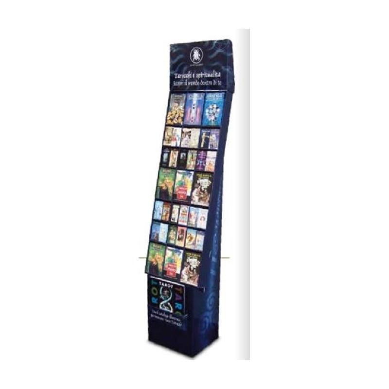 Expositor Lo Scarabeo Tarot Grande 45 x 38 x 193 cm.  (60 cajas + 12 sets)