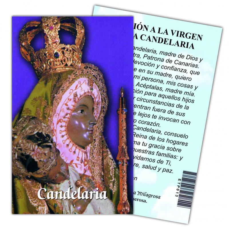 Estampa Candelaria 7 x 11 cm (P25)