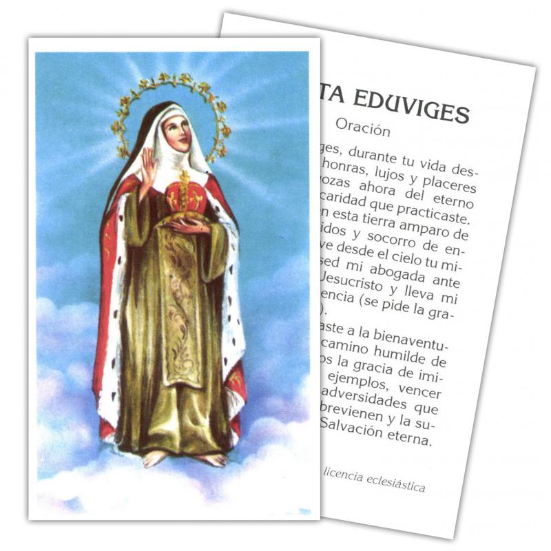 Estampa Eduviges 7 x 11 cm (P25)