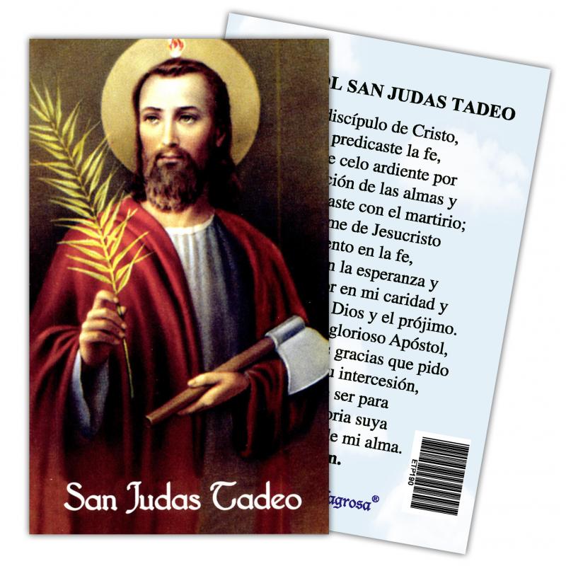 Estampa Judas Tadeo 7 x 11 cm (P25)