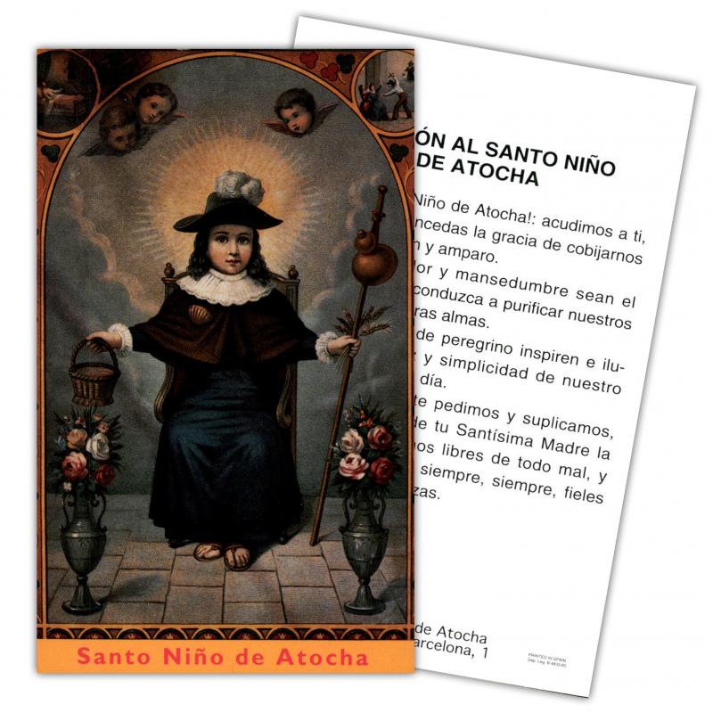 Estampa Niño de Atocha 7 x 11 cm (P25)