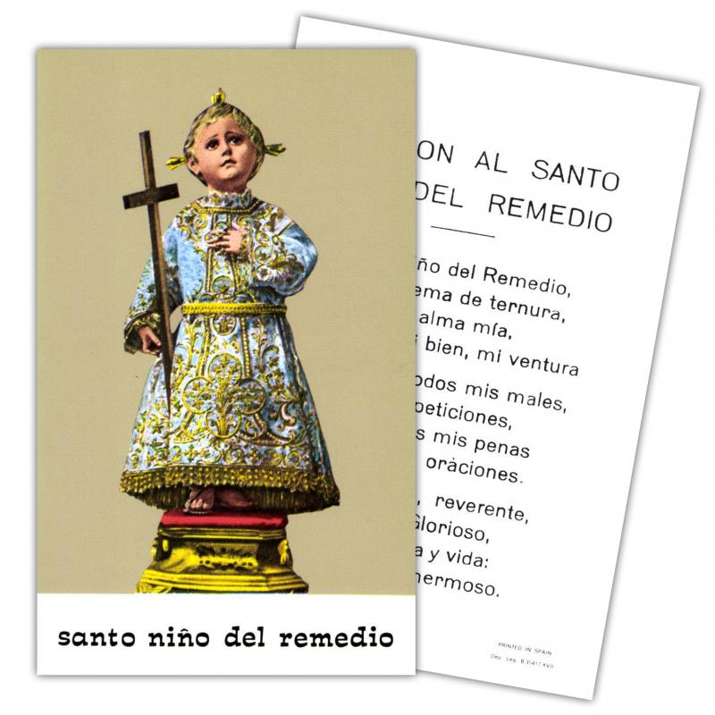 Estampa Niño Remedio 7 x 11 cm (P25)