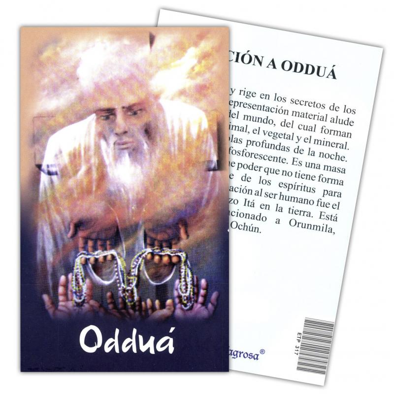 Estampa Olofin (Oddua)6.5 x 10 cm (P25)