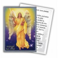 Estampa Arcangel San Jofiel Celestial 7 x 9,5 cm (P12)