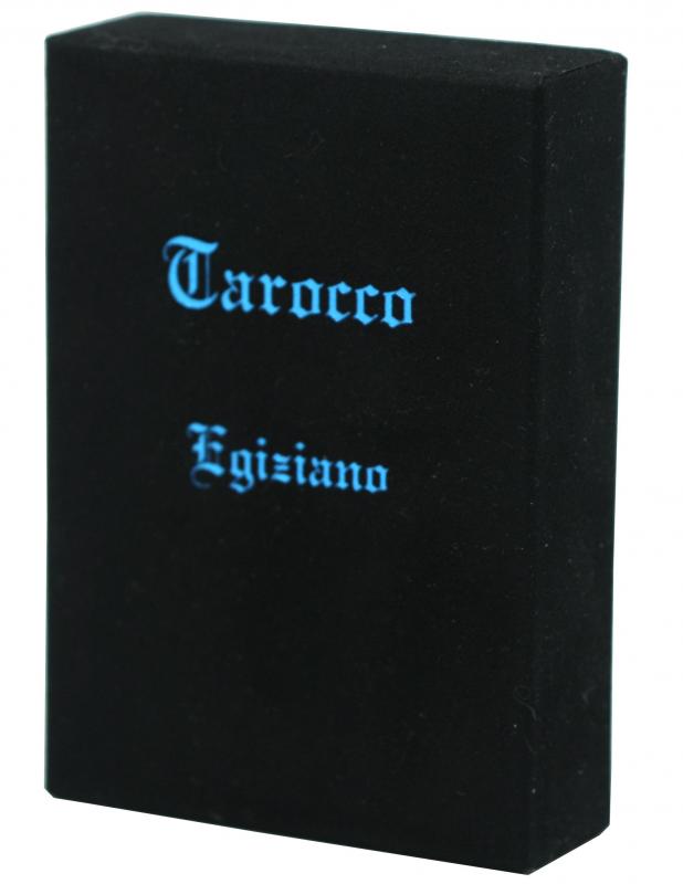 Tarot Egiziano (Estuche Terciopelo - Negro/Azul) (IT) (Instrucciones EN) (Dal) (02/16)