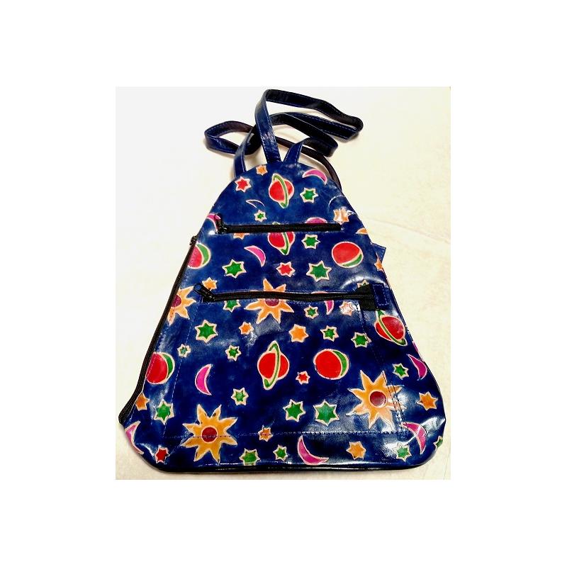 Complemento Mochila simil piel colores Azul