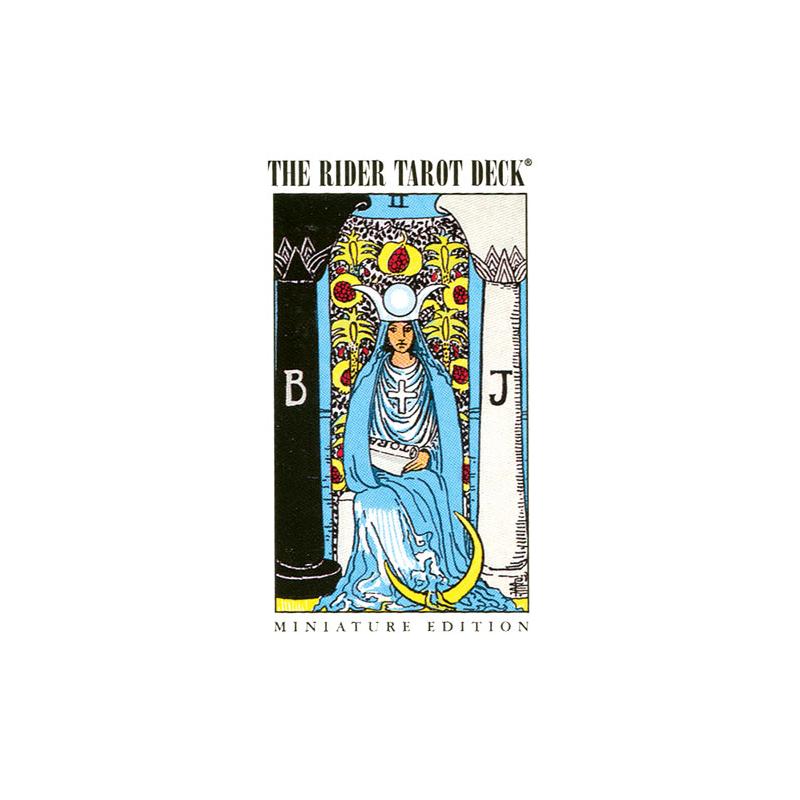 Tarot coleccion Rider Waite Tarot (Miniature Edition) (EN) (USG) (Printed in China) (Caja 5 x 8 3.5 cm.) 0117